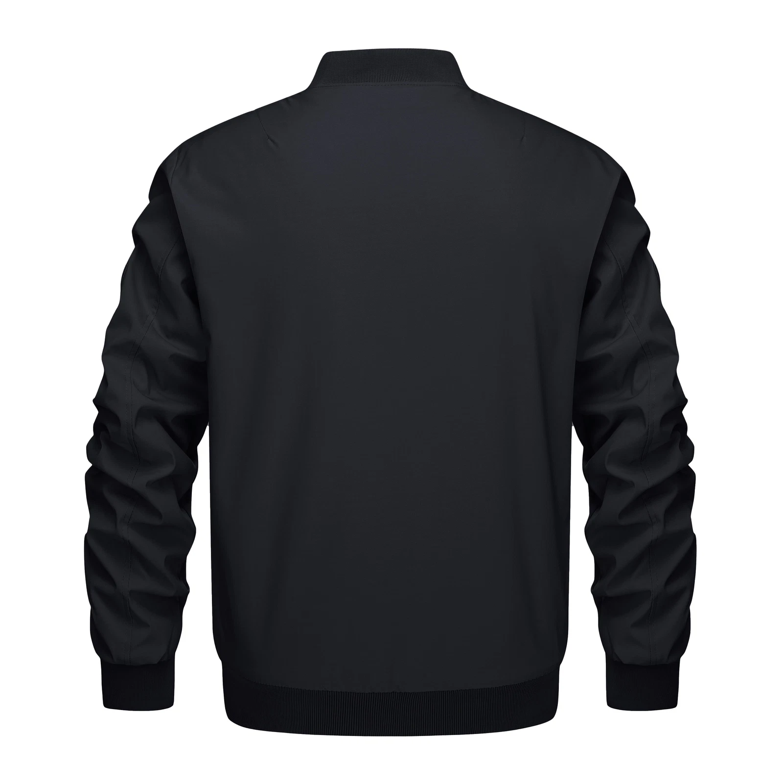 Men's Premium Letterman Bomber Jacket Pilot Jacket Warm Padded Casual Work Coats image 3