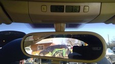 Rear View Mirror With Digital Clock Fits 06-10 Beetle 489689