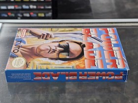Power Blade (Nintendo NES, 1991) Completo CIB Gioco Box Manuale Autentico TESTATO