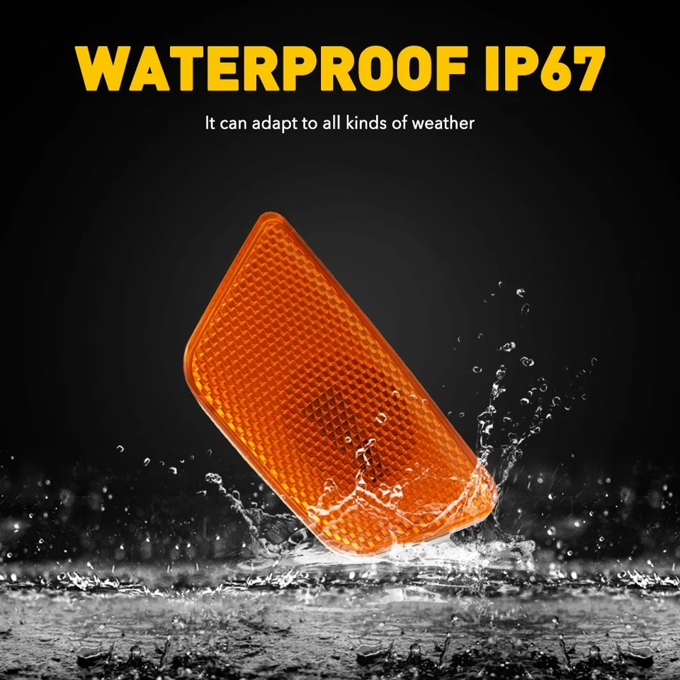 Para Chevrolet Cruze Limited 2016 Eco L LS LT LTZ Super Ámbar LED Luz Lateral Lámpara Foto 4 de 4