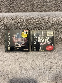 PlayStation 1 Ps1 Resident Evil 2 And 3