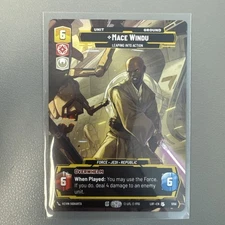 Mace Windu Prestige - LOF 1056 NM - Star Wars Unlimited non foil