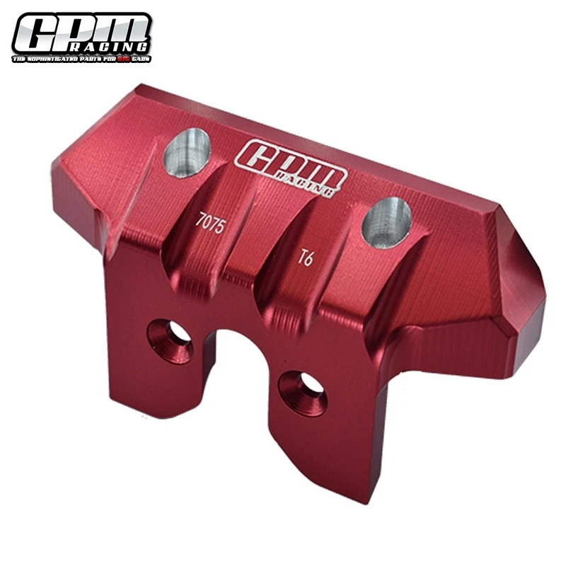 Para-choque traseiro GPM alumínio 7075 TRAXXAS 1/8 trenó Monster Truck 9536 - Imagem 4 de 4