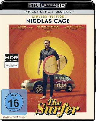 The Surfer (4K UHD + Blu-ray) Brand New & Sealed