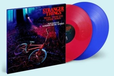 STRANGER THINGS (OST) KYLE DIXON & MICHAEL STEIN 2LP rot/blau + Poster 