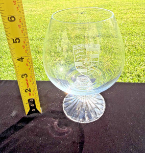 Custom Porsche Promotional Brandy Snifter Glass