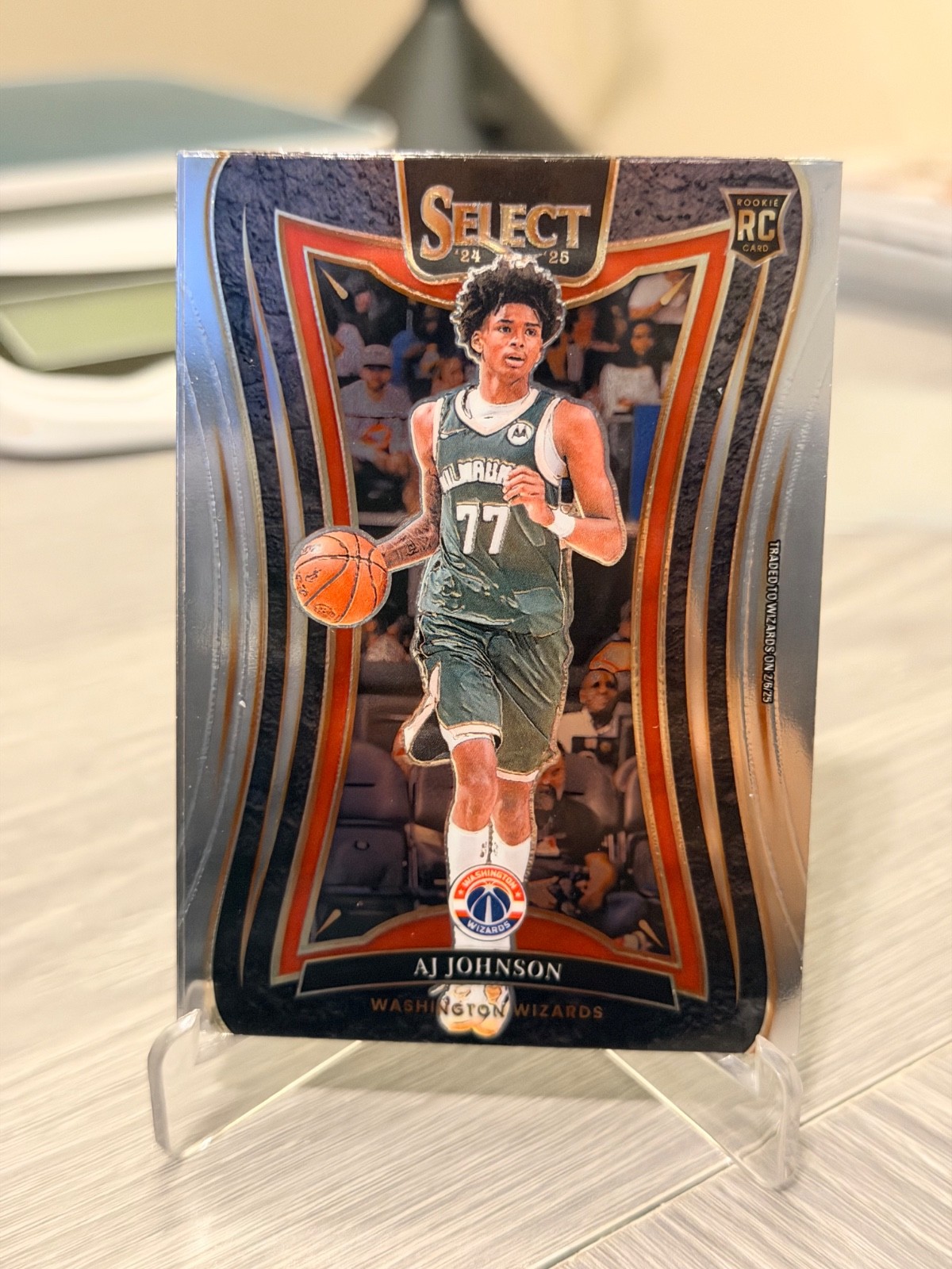 2024-25 Panini Select - Mezzanine AJ Johnson #376 (RC)