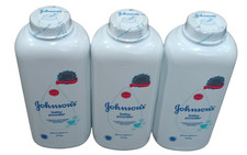 Johnson's Baby Powder, Original, 300gm TALC (3 Pack)
