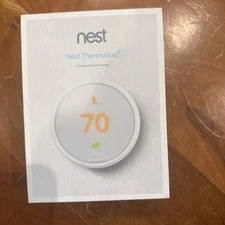 Nest Thermostat E Programmable Smart Thermostat - White (T4000ES)