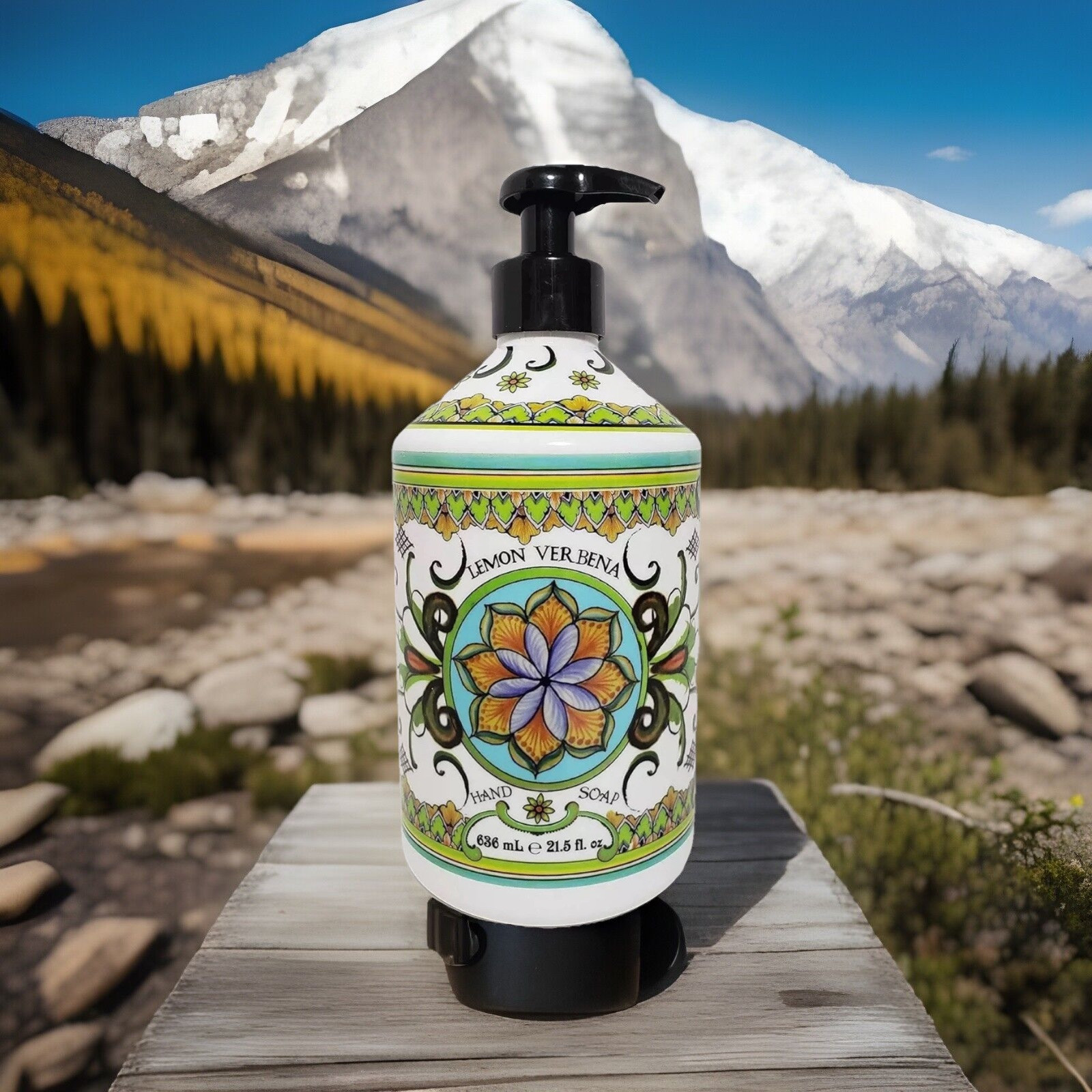 Home & Body Co Lemon Verbena Premium Hydrating Hand Soap 21.5 fl oz (2 Pack)