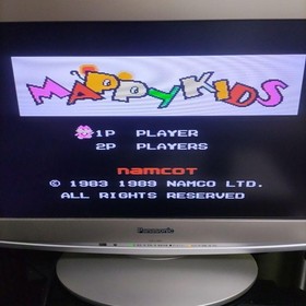 Mappy Kids Nintendo Famicom FC Japan JP ver Used Tested Action Platform Game