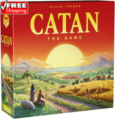 Board Game (6Th Edition) Trade, Build & Settle in the Classic Strategy Game for