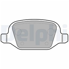 Satz Bremsbeläge Bremsklötze hinten für Alfa Romeo 147 937 156 932 GT | 24718