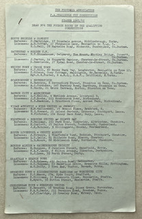 FA Cup 1965/66 Fourth Qualifying Round Draw Football Association Referee list