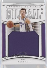 2019-20 Panini National Treasures Colossal Rookie Materials 41/99 Kyle Guy 6fs