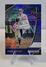 2020 Panini Prizm Draft Picks - Connor Phillips #PDP64 Blue Mojo Prizm (RC)