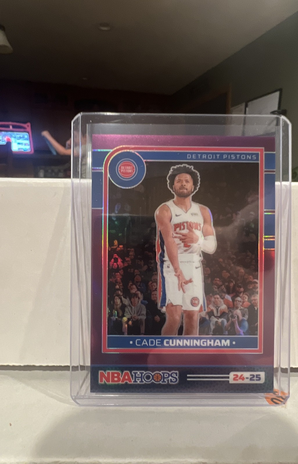 2024-25 Panini Nba Hoops - Cade Cunningham #194 Premium Purple Prizm /249🏈🔥