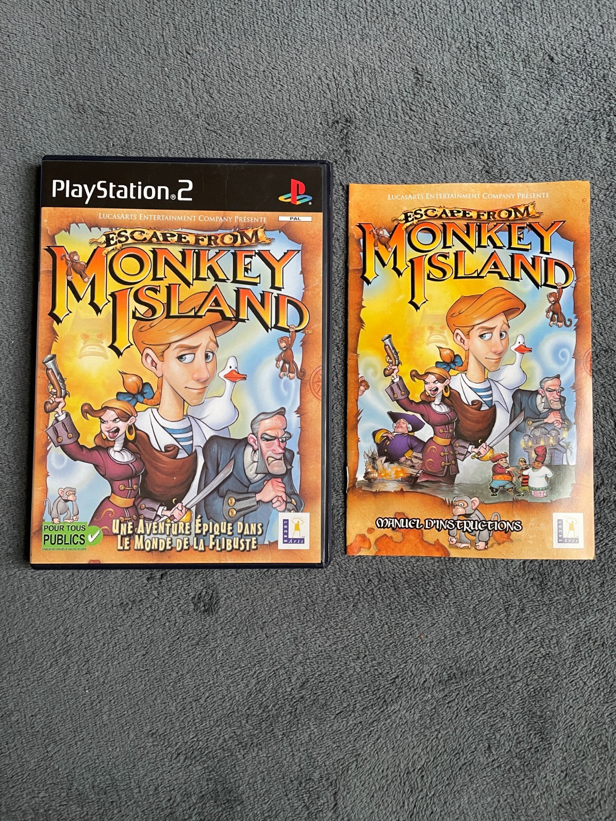 Escape From Monkey Island complet Playstation 2 PS2 - FR TTBE