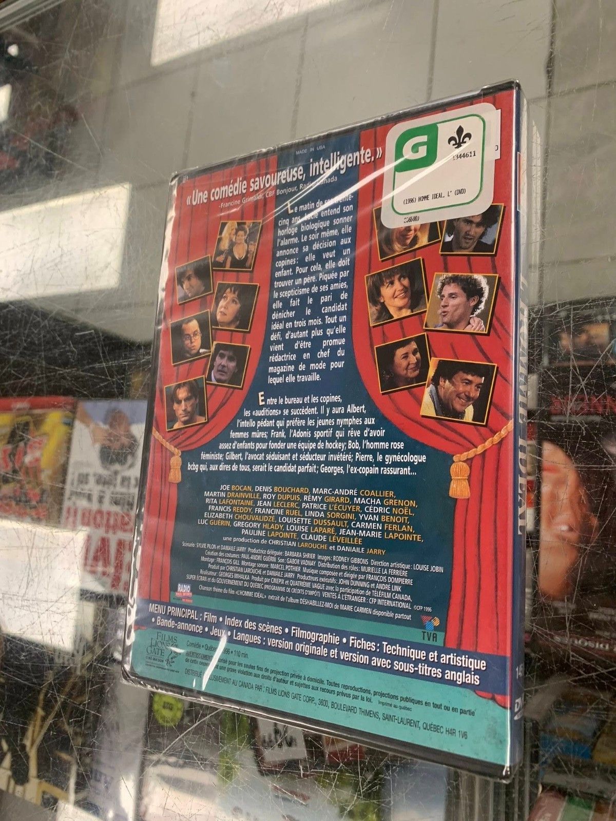 L'Homme Idéal (Marie-Lise Pilote) - DVD - Brand New French Region 1 NTSC Québec