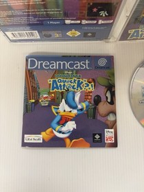 Donald Duck &lsquo;Quack Attack&rsquo;  Sega Dreamcast Game Complete W/Manual