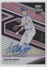 2020 Elite Extra Edition Prime Numbers B Signatures 51/64 Justin Lange Auto 0bz