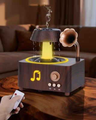 Essential Oil Diffuser, Humidifiers For Bedroom, 250ml Cool Mist Rain Diffuser,