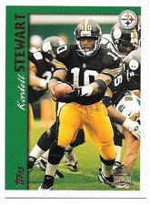 KORDELL STEWART 1997 TOPPS MINTED IN CANTON 125 PITTSBURGH STEELERS COLORADO