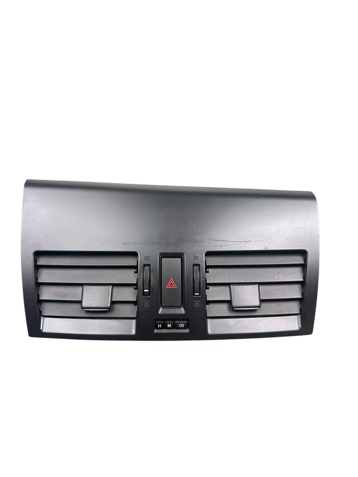 Mazda 2010-2013 3 rejillas de ventilación del tablero central con bisel e interruptor de peligro conducto de aire fabricante original Foto 2 de 3