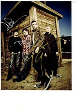 Theory Of A Deadman Signed Autographed 11x14 Photo