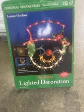 Vintage Impact Plastics Christmas Lighted Snowman  Decoration Indoor Outdoor 17"