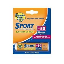 Banana Boat Sport Performance Sunscreen Lip Balm Spf 50 0.15Oz