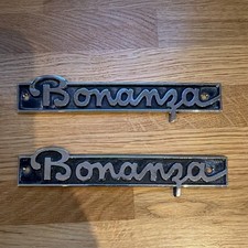 Beachcraft Bonanza Metal Script.