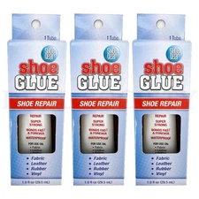 Shoe Gear Shoe Glue Liquid Adhesive for Footwear Repair 1oz Lot of 3