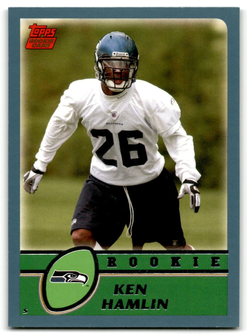 2003 Topps #330 Ken Hamlin Seattle Seahawks Rookie
