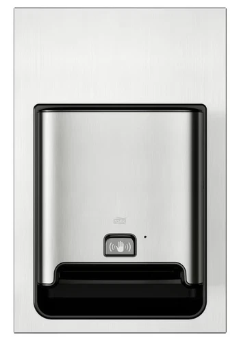 TORK MATIC HAND TOWEL DISPENSER RECESSED WITH SENSOR - STAINLESS 461222 - Picture 1 of 4