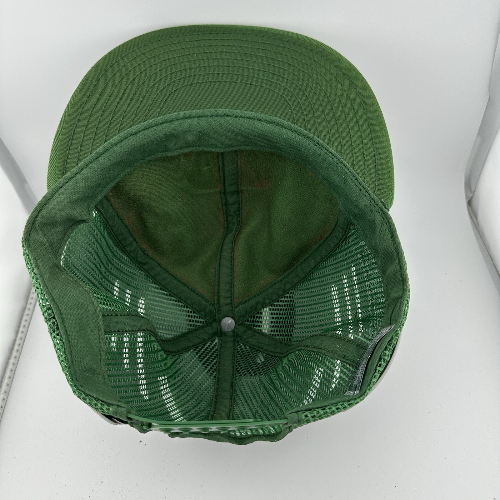 Vtg John Deere Patch Hat Mesh Snapback Trucker Ca… - image 8