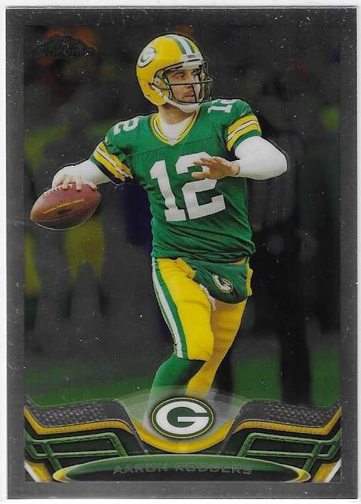 2013 TOPPS CHROME #150 AARON RODGERS GREEN BAY PACKERS