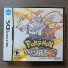 Pokemon White Version 2 (Nintendo DS, 2012) - CIB Manual Cartridge