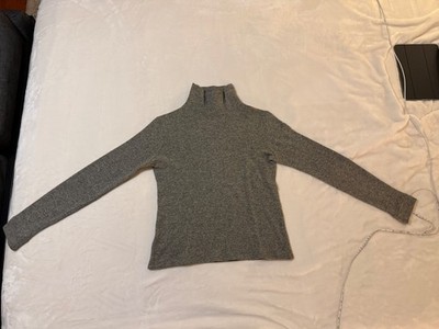 Raf Simons Vintage 1999 Grey Wool Turtleneck Size 48