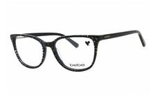New Bebe 5201 Blue Animal Eyeglasses 53mm Eye Size Authentic
