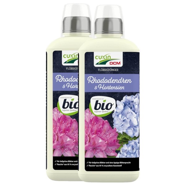 Cuxin FlüSsigdüNger Rhododendron Bio 1,6 L RhododendrondüNger HortensiendüNg-image