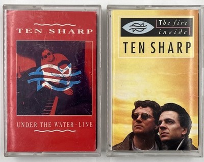 Ten Sharp Under The Waterline The Fire Inside Kassette MC 2er Set 90s Top