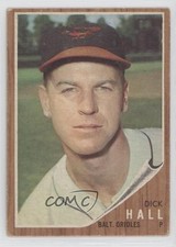 1962 Topps Dick Hall (Green Tint) #189 0yd6