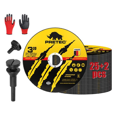 #ad #ad 3 Inch Cut Off Wheels 27PCS for Die Grinder 1 4quot; Mandrel Metalamp;Stainless Steel $19.59