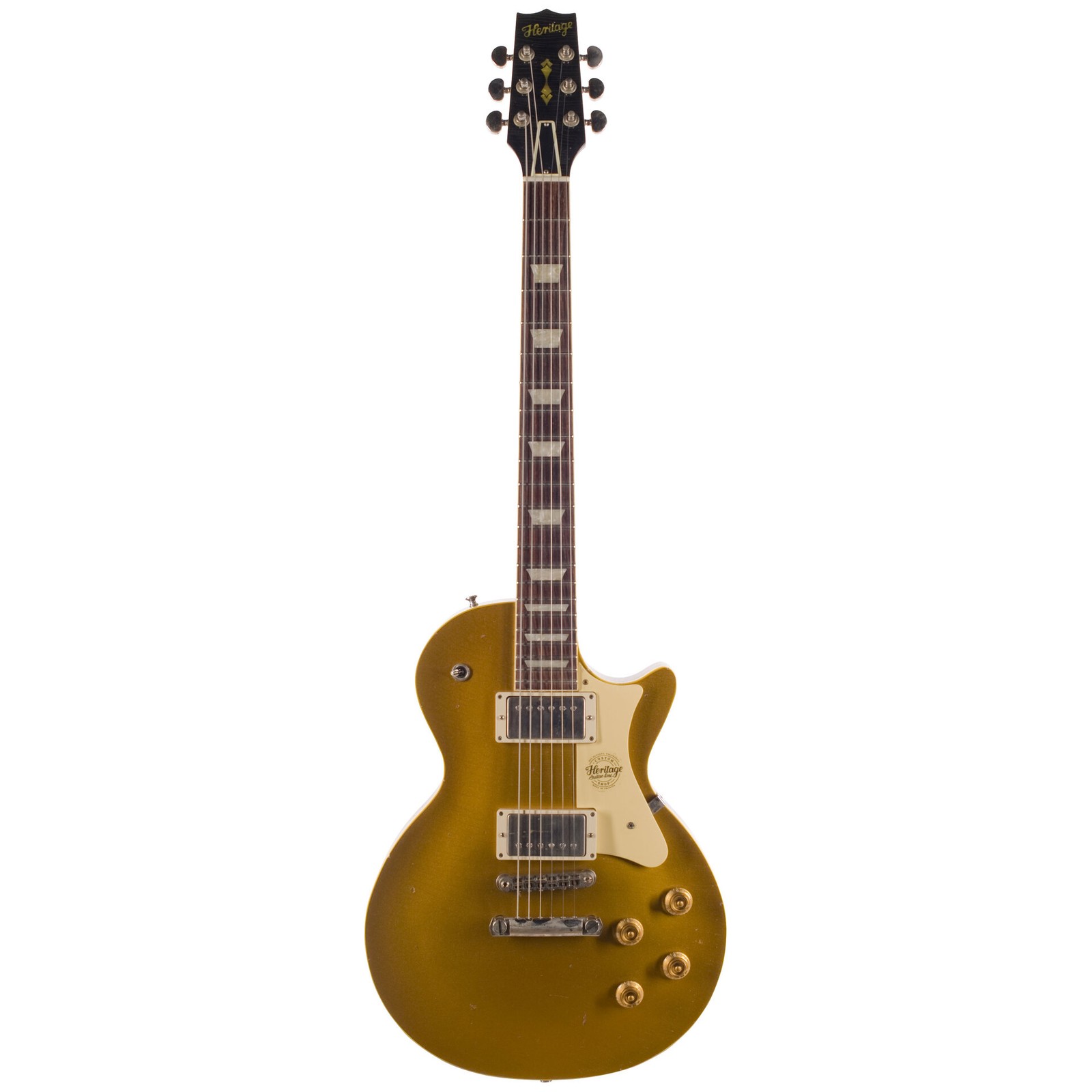 E-Gitarre Heritage Custom Shop Core H-150 Gold Top Artisan Aged E Gitarre NEU