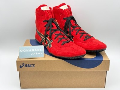 ASICS 1083A001 EX-EO Boxen Ringer Schuhe TWR900 Nachfolger Rot Schwarz Gold Neu