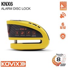 Kovix KNX6 Motorrad Bike Alarm Scheibenschloss Wasserdicht Bremsschloss 120db