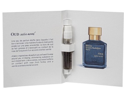 Maison Francis Kurkdjian Oud Satin Mood Eau de Parfum Sample Spray .06oz, 2ml