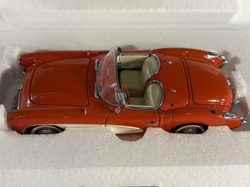 Franklin Mint 1957 Chevy Corvette Fuelie Fiberglass Edition, 1/24 Scale Box USA - Picture 4 of 9