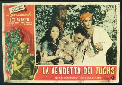 CINEMA-fotobusta LA VENDETTA DEI TUGHS barker,mari,muller,tosi,CALLEGARI-MURPHY